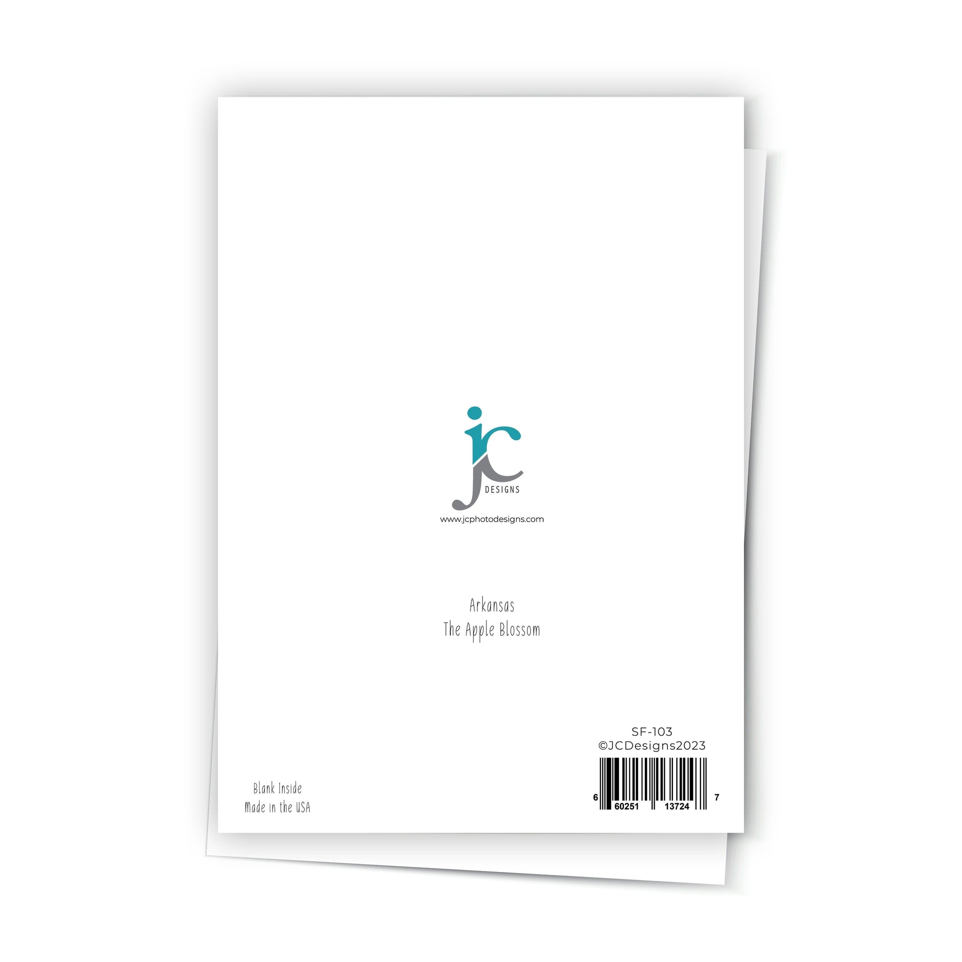 Arkansas Greeting Card - JC Designs