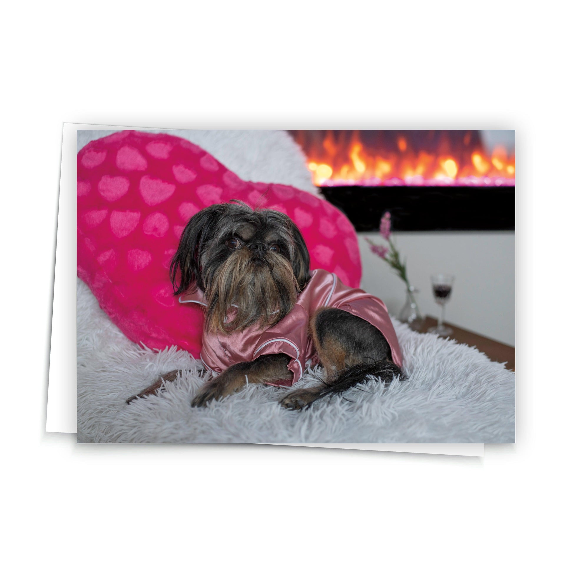 Brussels Griffon 'I can make your dreams come true' Greeting Card - JC Designs