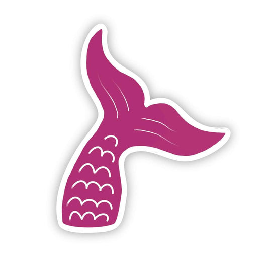 Enchanted Pink Mermaid Tail Sticker - Mystical Sea Sticker - JC Designs